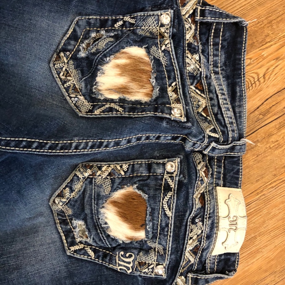 Miss me Cowhide Jeans